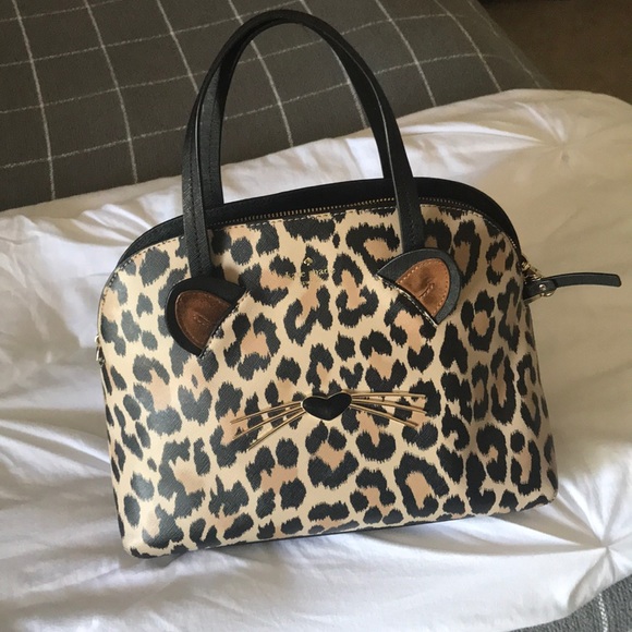 kate spade Handbags - Kate Spade Leopard Print Lottie